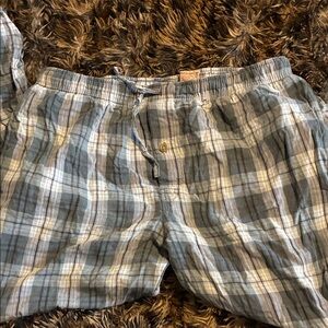 Plaid Lounge Shorts
